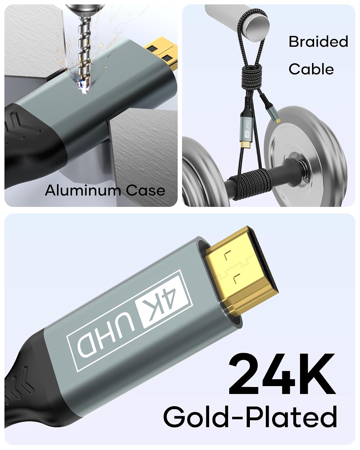 Thumbnail 5 de BRV Explorer Micro HDMI auf HDMI Kabel 2 m