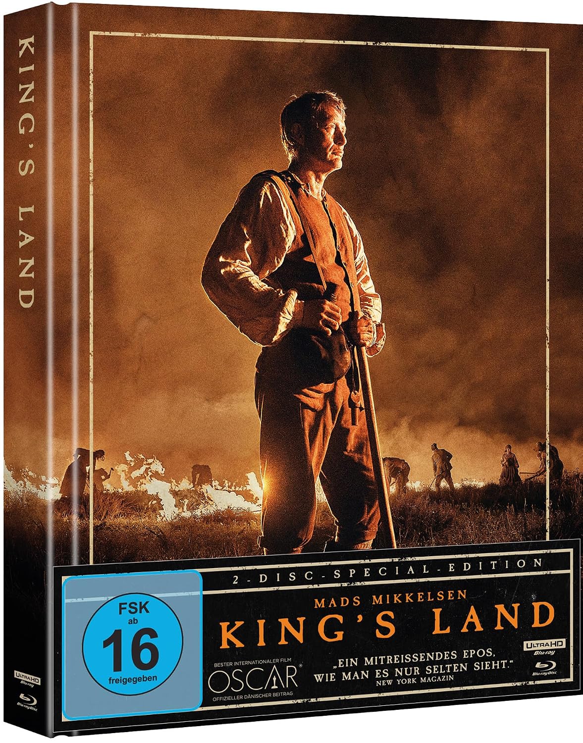 Detalle 2 de King's Land – Mediabook (4K Ultra HD) + Blu-ray von Plaion Pictures