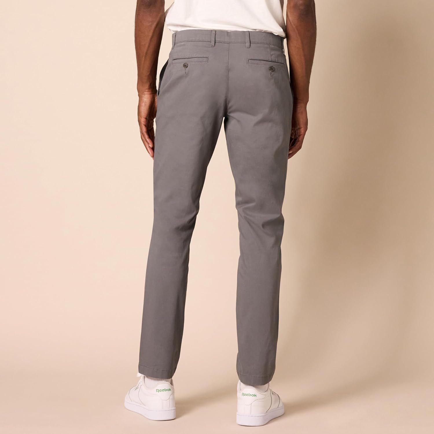Thumbnail 1 de Amazon Essentials Herren Chinohose in Skinny-Passform (caqui) – elastische Sarga mit Komfort