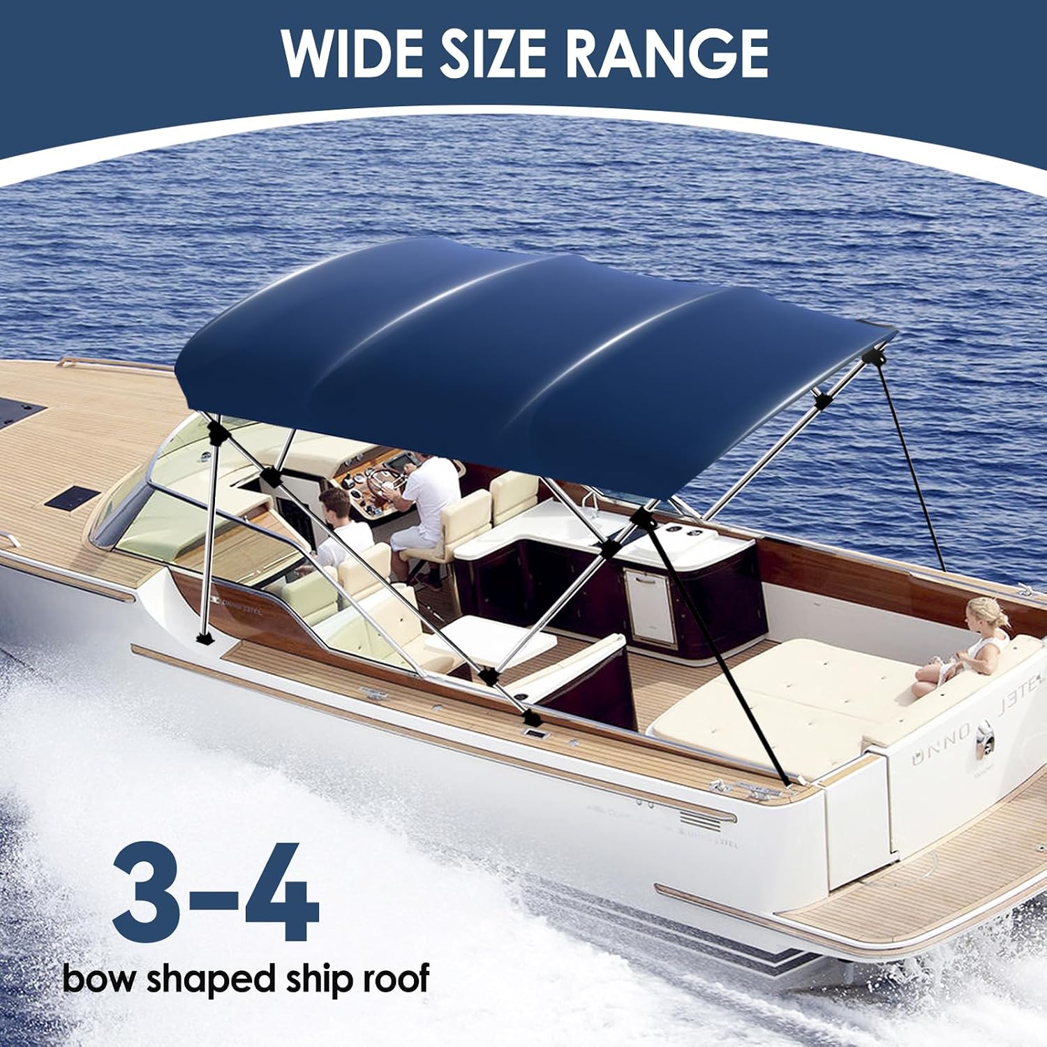 Detalle 2 de Bimini Boat Top 4-Bow