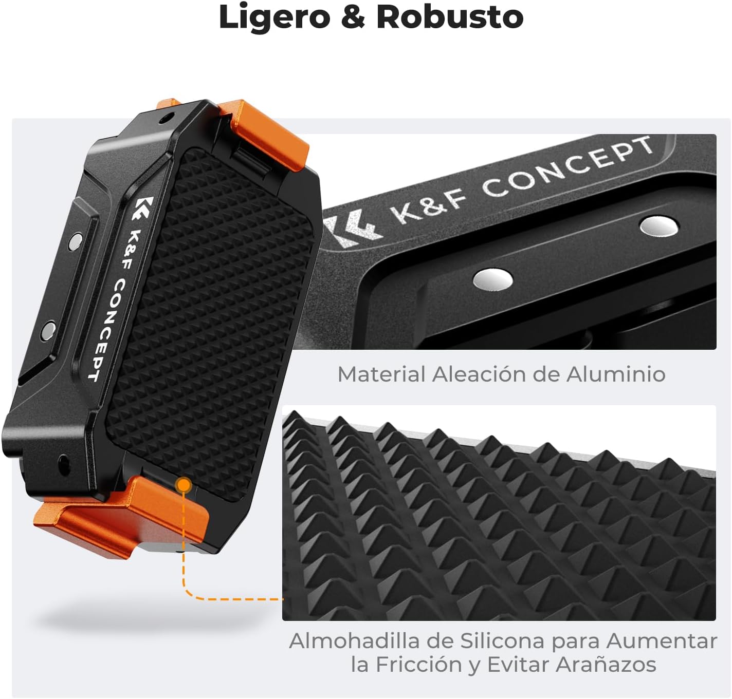 Thumbnail 4 de K&F Concept Action 5 Pro Soporte Adaptador Magnético