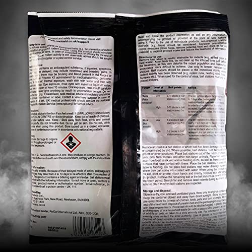 Thumbnail 4 de ROSHIELD Brodifacoum 300g (15x20) Maximum Strength Block Bait for Rats and Mice