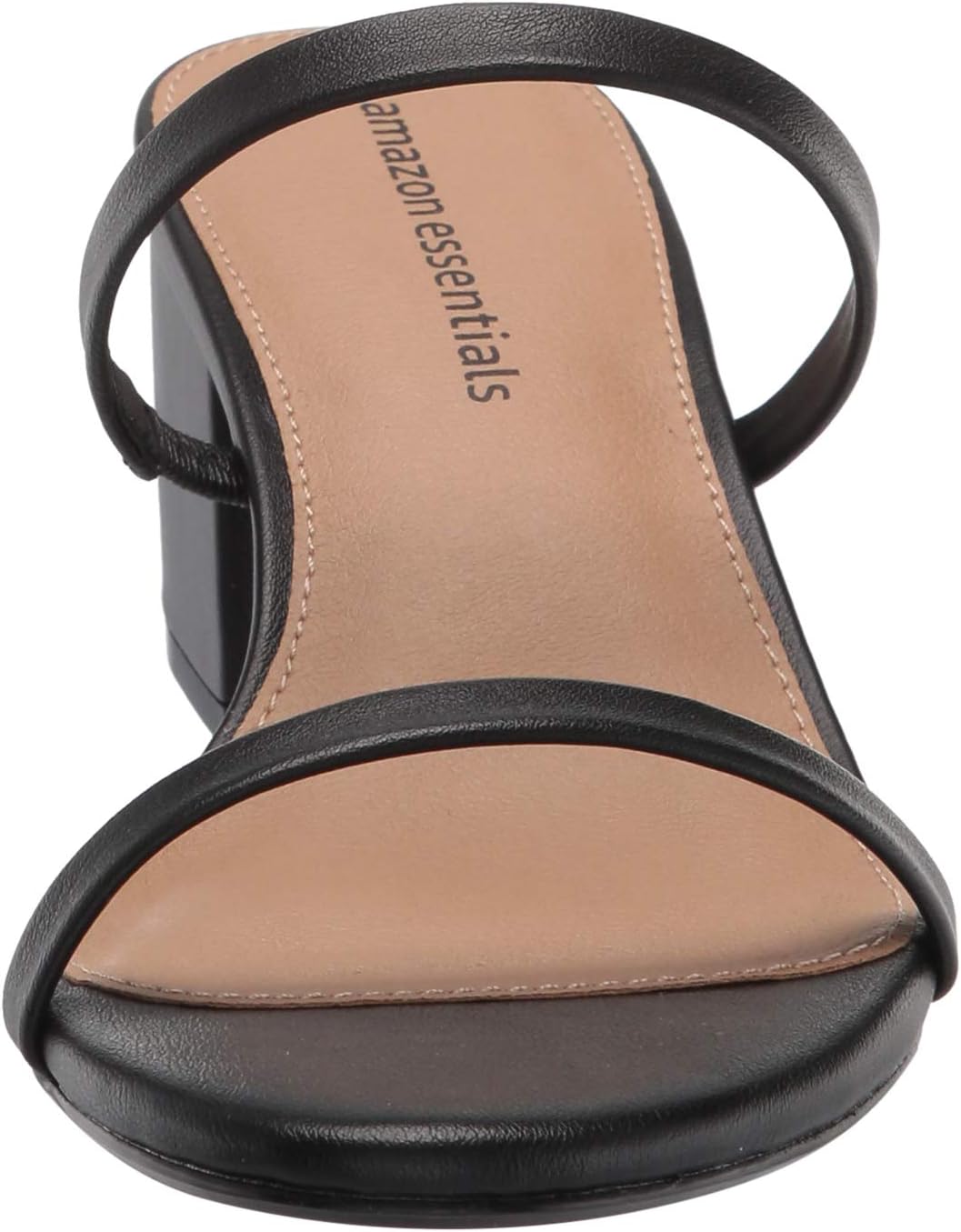 Thumbnail 1 de Amazon Essentials Damen Dünne Pantolette mit zwei Riemen und Absatz – bequeme Block-Heel-Sandale