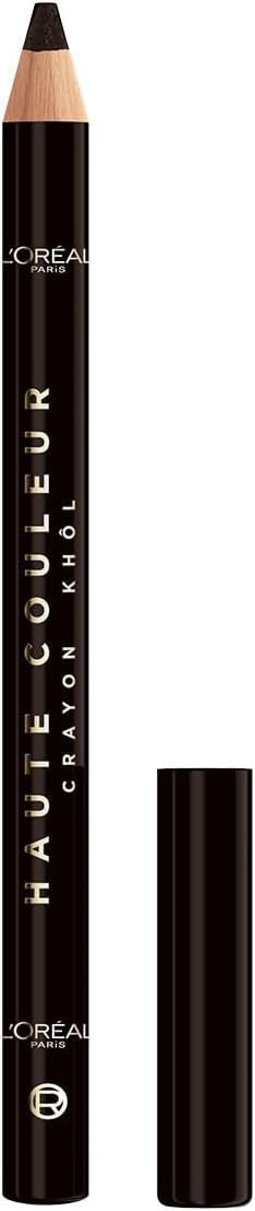 Detalle de L’Oréal Paris Matita Occhi Khol Haute Couleur 120 Brun Leather, colore pieno e tratto modulabile