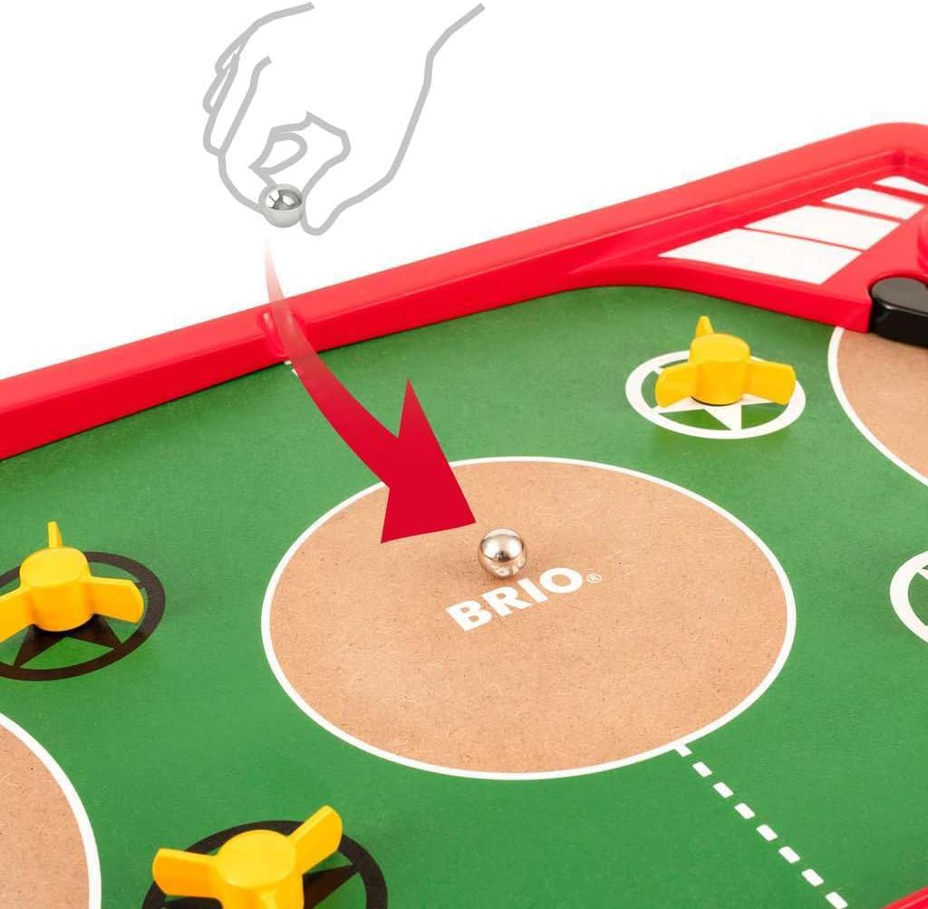 Thumbnail 5 de BRIO 34019 Flipper Duo Challenge – Jeu d'adresse, 2 joueurs, sans pile