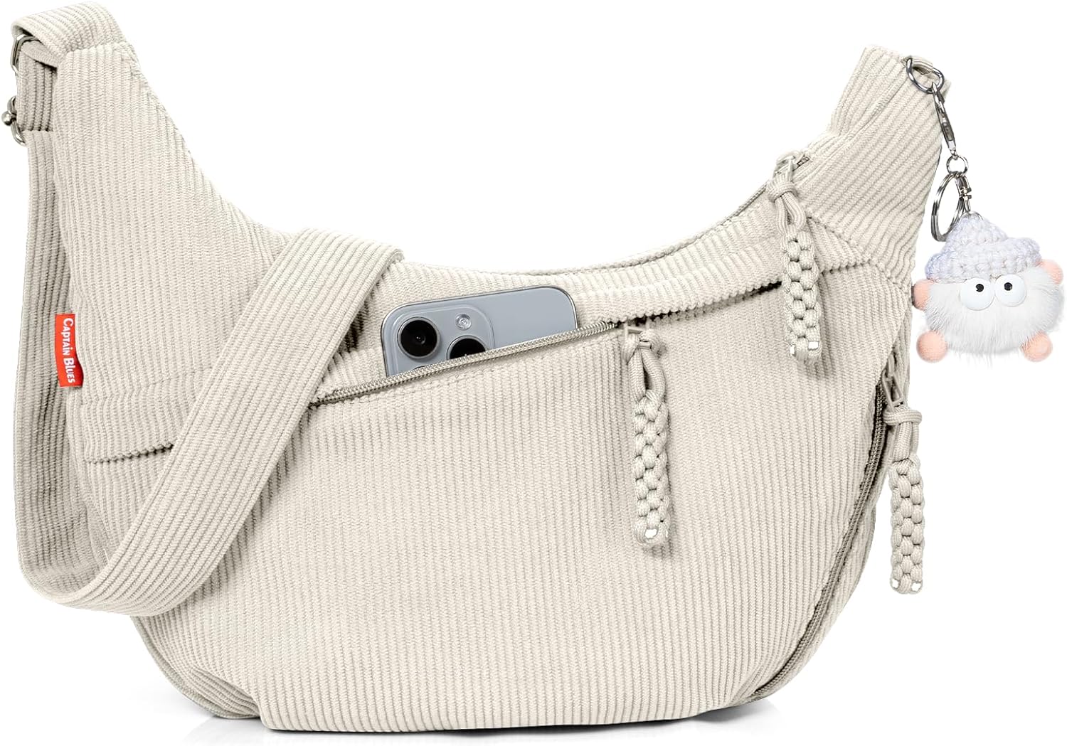 Thumbnail 6 de Captain Blues Umhängetasche Cord 38×28×15 cm