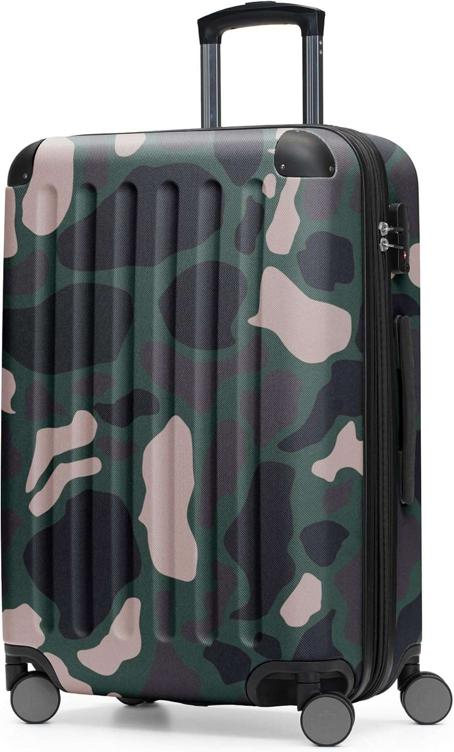 Detalle de Hauptstadtkoffer Spree: Valigia rigida media 65 cm, espandibile, TSA, 4 ruote, camouflage