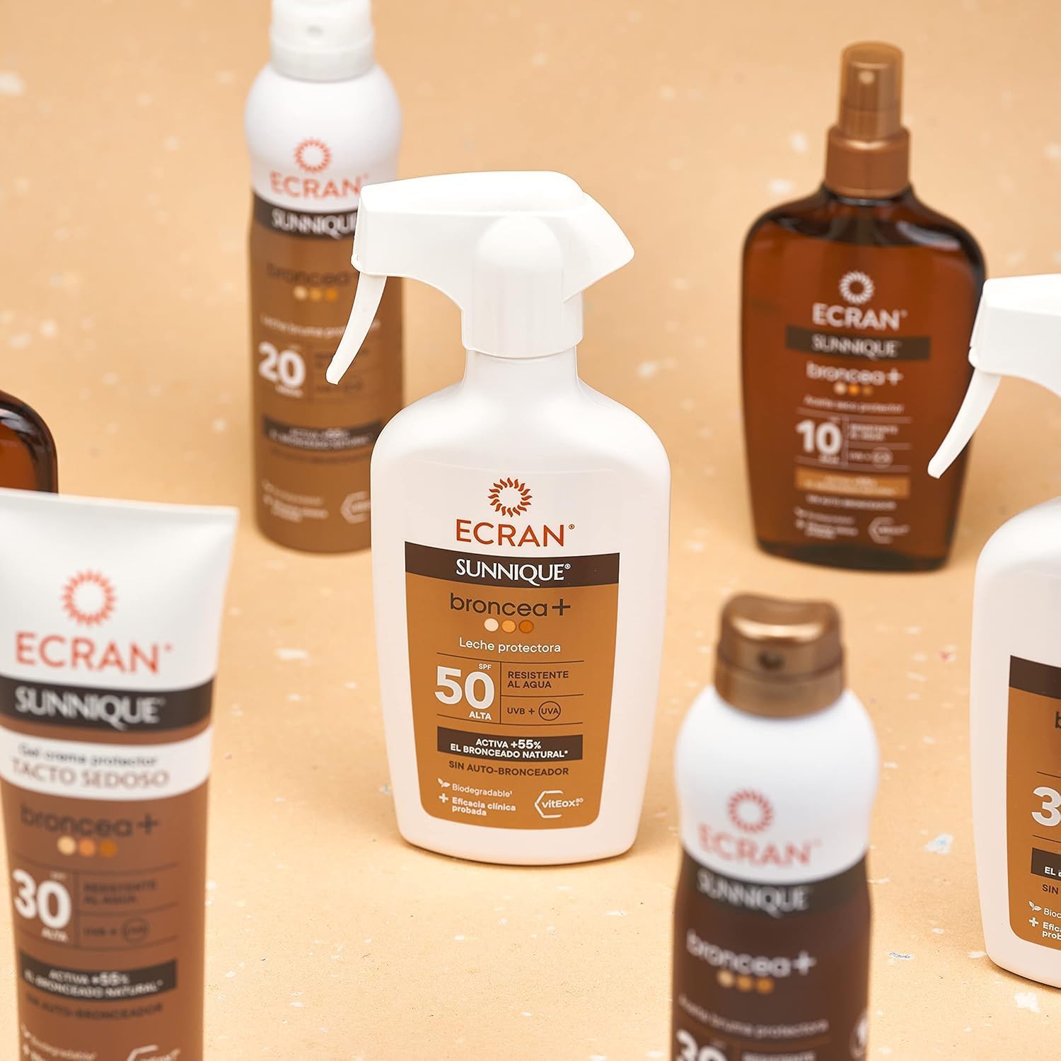 Thumbnail 5 de Ecran Sunnique mgiełka olejkowa SPF 30, UVA/UVB i odporność na wodę, 2 szt.