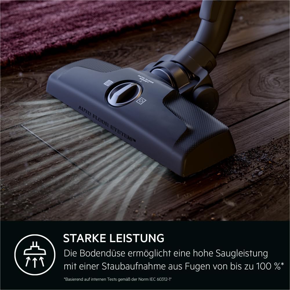 Thumbnail 2 de AEG AB61H6SW Staubsauger mit Beutel – 850 W, 12 m Kabel, Allergy Plus Filtration und 50% Recyclingkunststoff