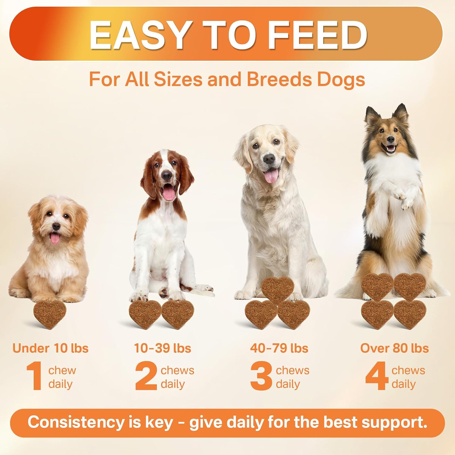 Detalle 2 de Puyrzoe Dog Flea and Tick Chews 5-in-1
