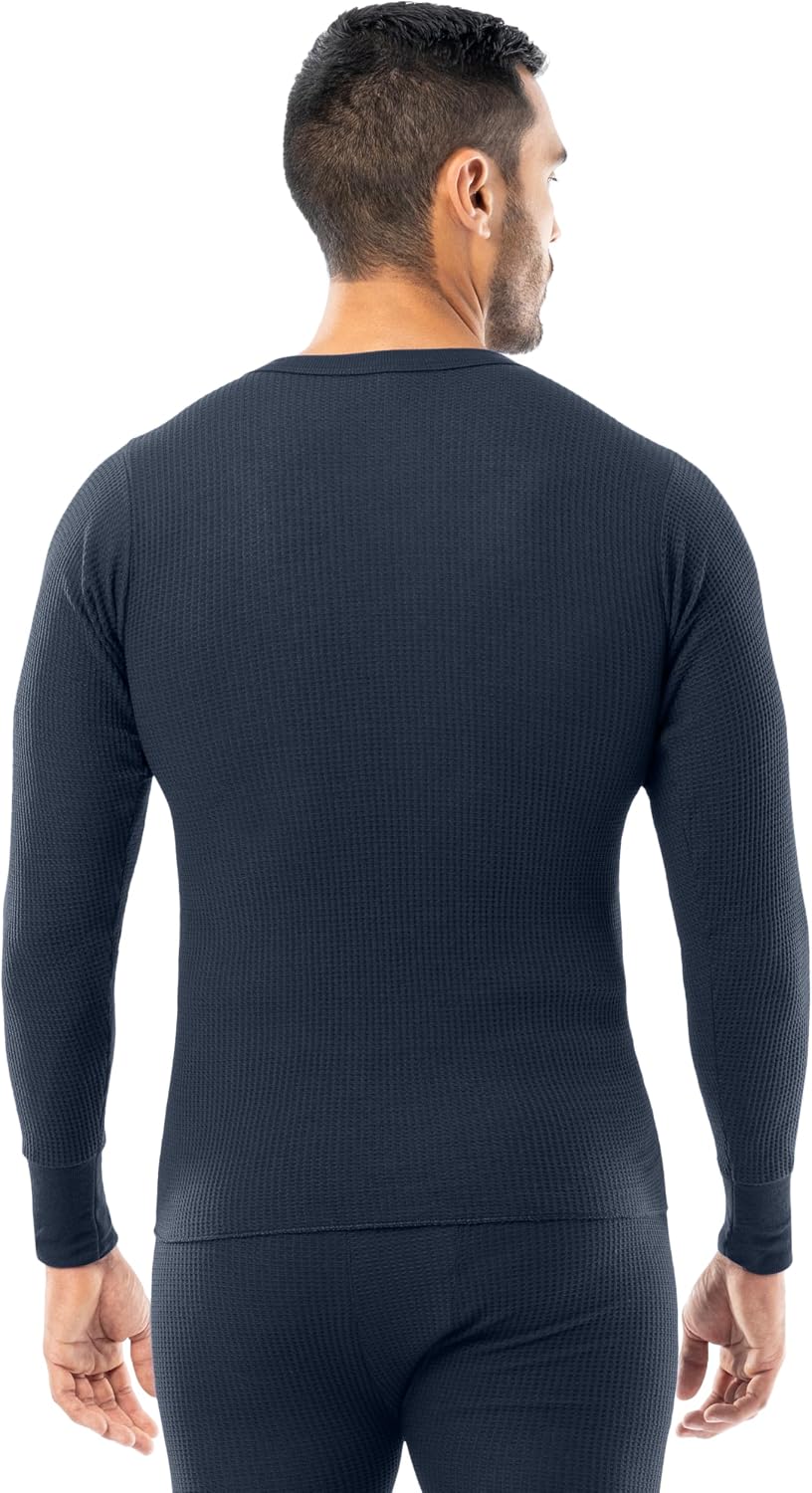 Detalle de Indera Men's Thermal Shirt, 65% Cotton