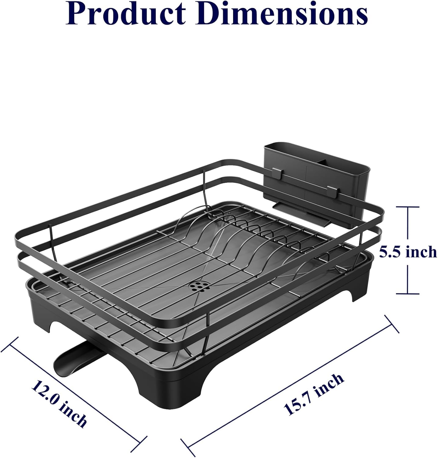 Detalle de Kitsure Dish Drying Rack 15.7-inch