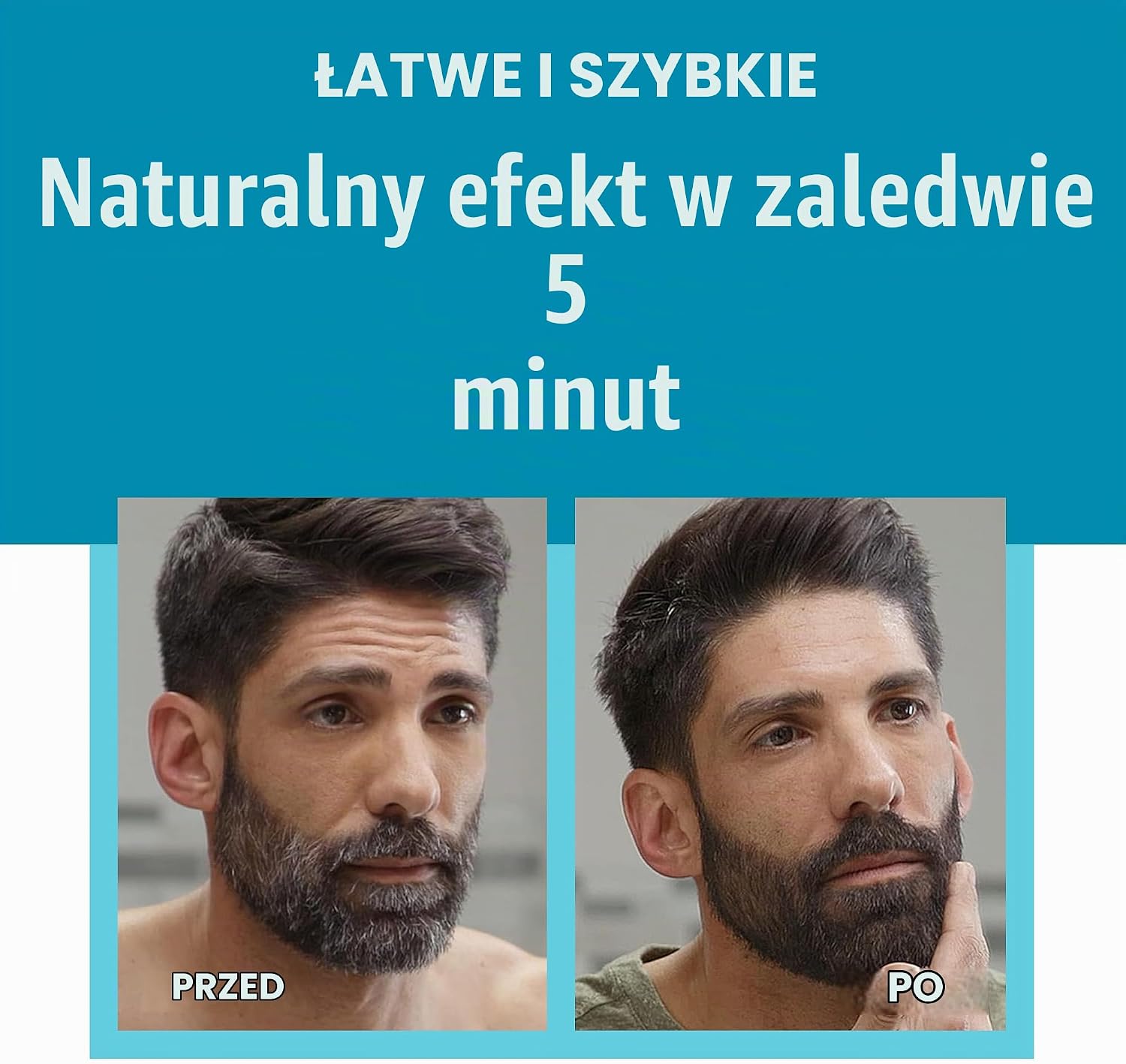 Detalle 2 de Just for Men M35 żel koloryzujący do brody i wąsów, średni brąz, bez amoniaku
