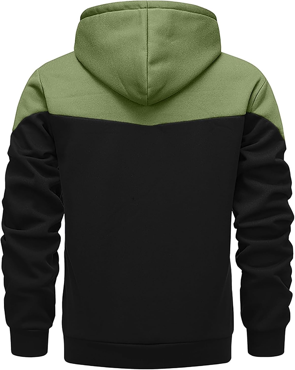 Thumbnail 1 de Mens Fleece Zip-Up Hooded Sweatshirt casual hoody