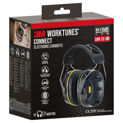 Thumbnail 8 de 3M WorkTunes Connect Casque antibruit sans fil avec Bluetooth 90570E-1