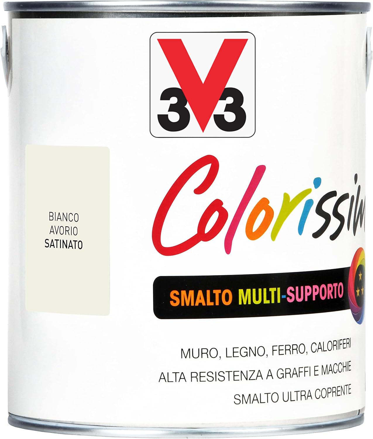 Thumbnail 3 de Smalto multisupporto V33 Colorissim Grigio Antracite 0,5 L