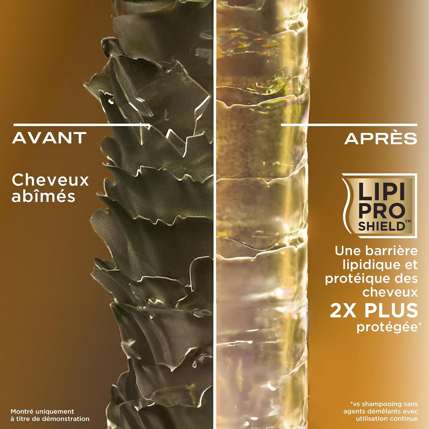 Detalle 2 de OGX Kératine Lissage Brésilien 385 ml 💇♀