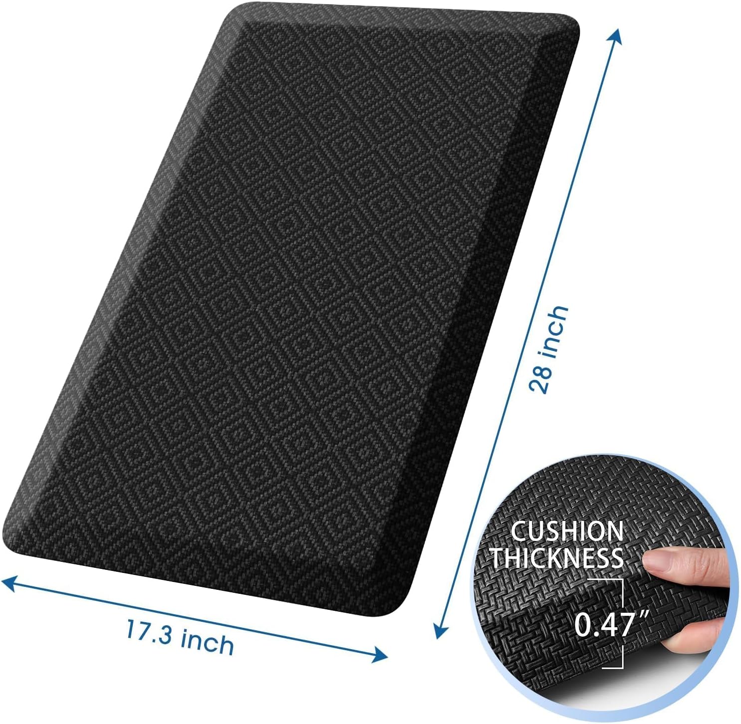 Detalle 2 de Mattitude Anti-Fatigue Kitchen Mat 17" x 28