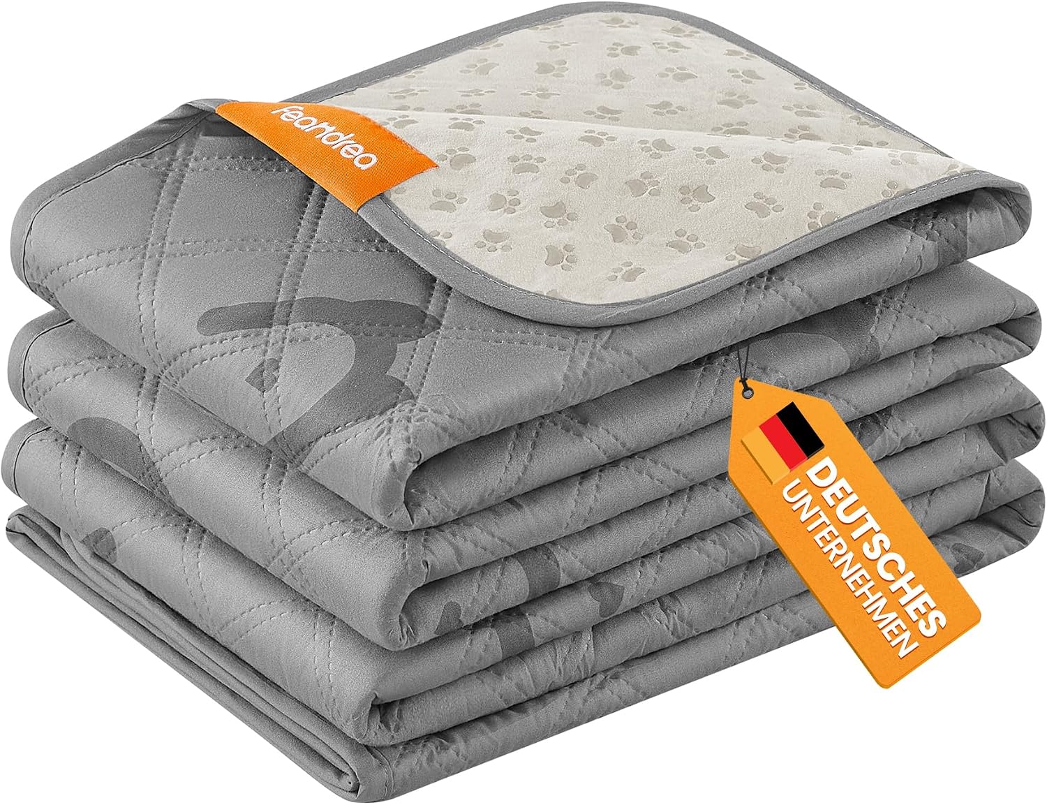 Detalle de Feandrea wasserdichte Hundedecke – 208 × 173 cm, rutschfest, maschinenwaschbar, Taubengrau