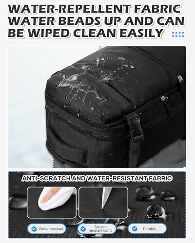 Thumbnail 6 de BJLFS Mochila al vacío con bomba (40x30x20) para cabina, compatible con Ryanair y Wizz Air, impermeable