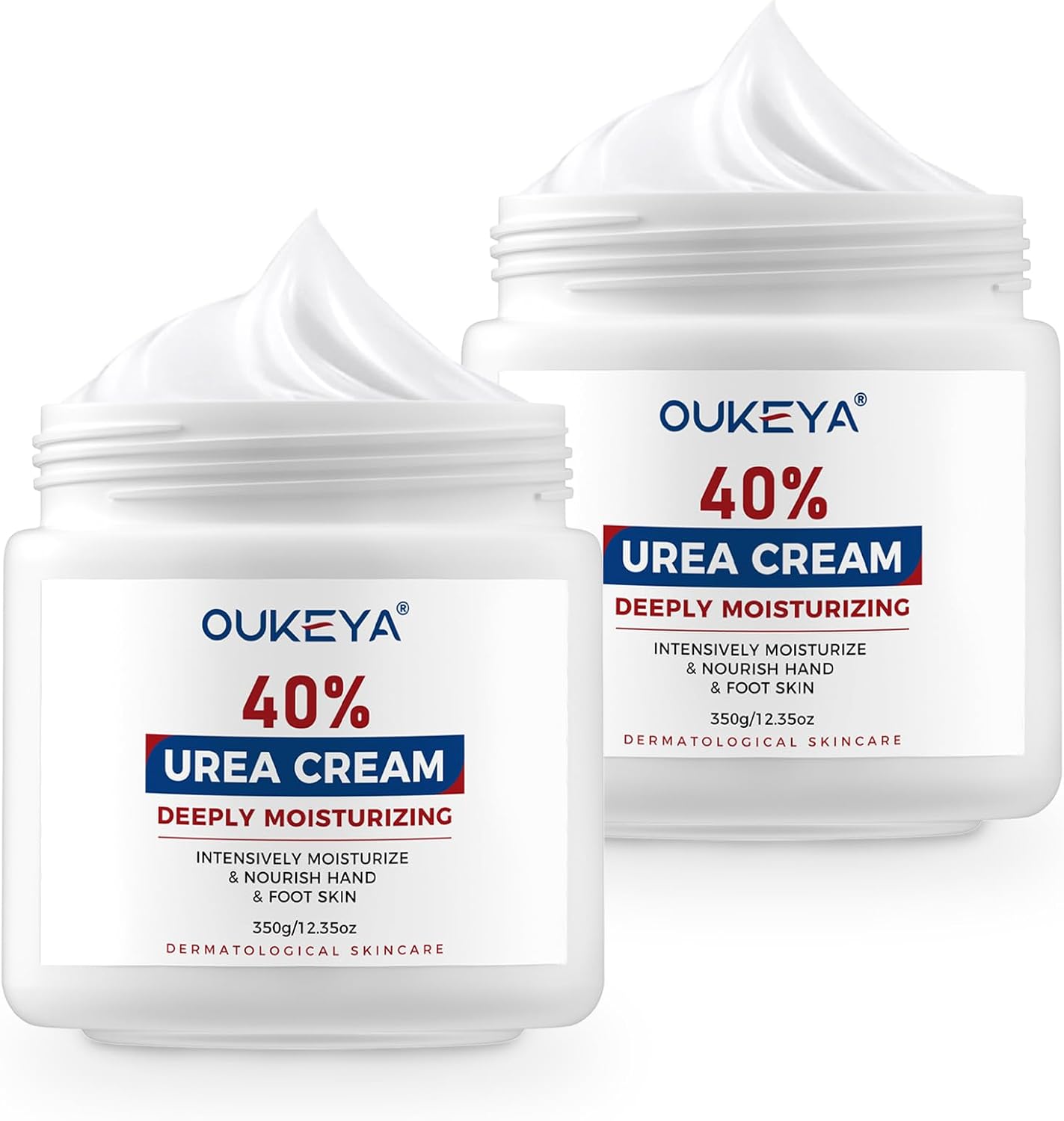 Thumbnail 4 de OUKEYA Urea Cream 40%: Deep Moisturising Foot & Hand Cream for Dry, Cracked Skin