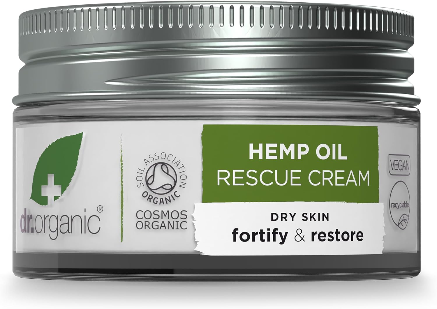Thumbnail 1 de Crème visage chanvre 24H Dr. Organic 50 ml