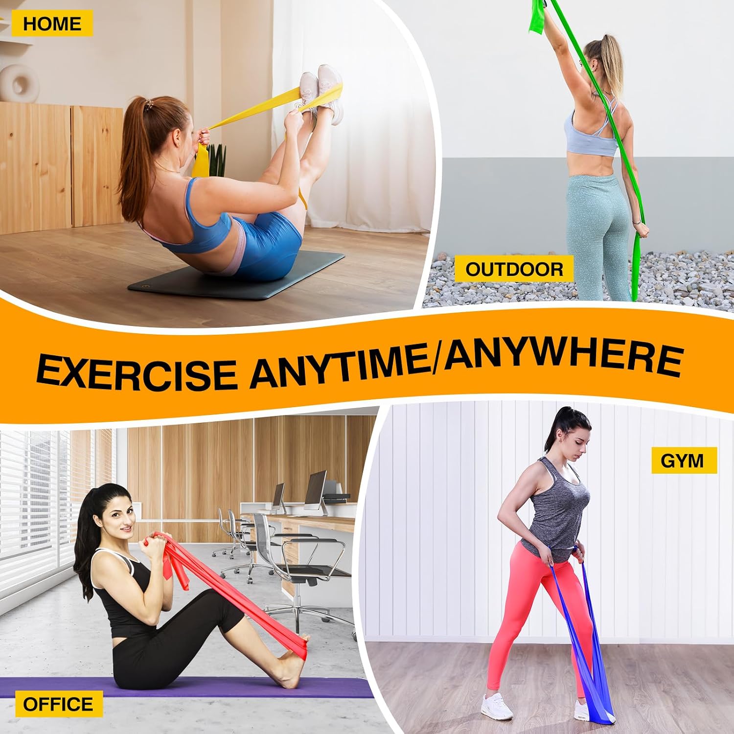 Detalle 2 de Fokky 2M Resistance Band with 4 levels ๐งโ
