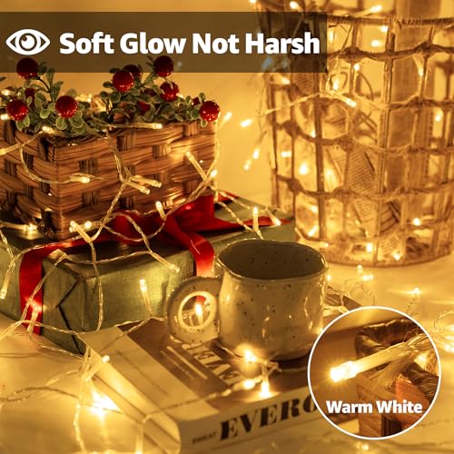 Thumbnail 7 de Hopexy Battery Fairy Lights, 10m (100 LEDs) with Timer and 8 Modes – Warm White