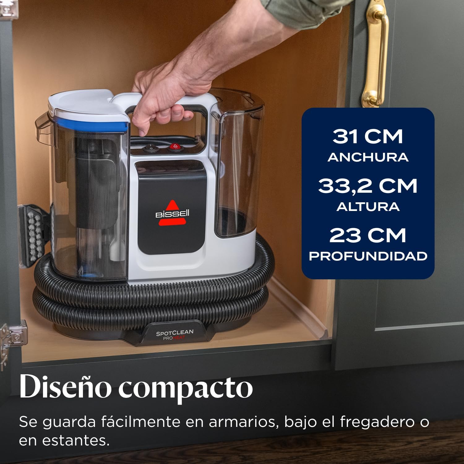Thumbnail 4 de BISSELL SpotClean ProHeat Advanced, Aspiradora Compacta para Tapicerías