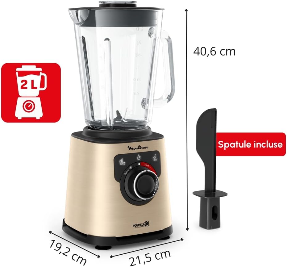 Detalle de Moulinex LM871A10 Blender 1,5 L 1200 W đč
