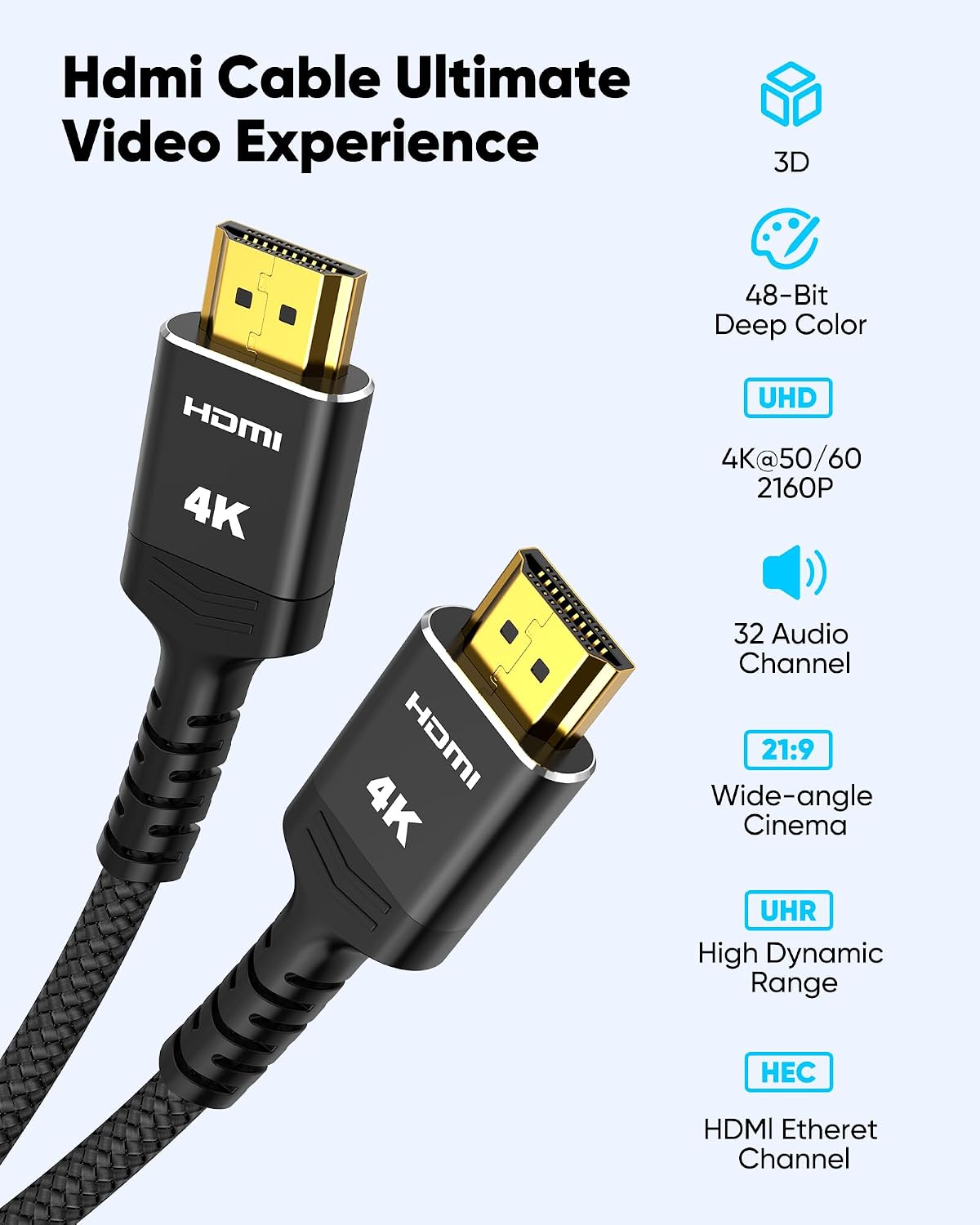 Detalle 1 de Highwings HDMI Cable 25 ft
