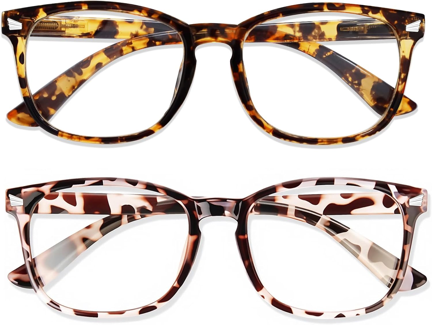 Detalle de WINTOO Blue Light Glasses 2 Pairs for Computer Gaming