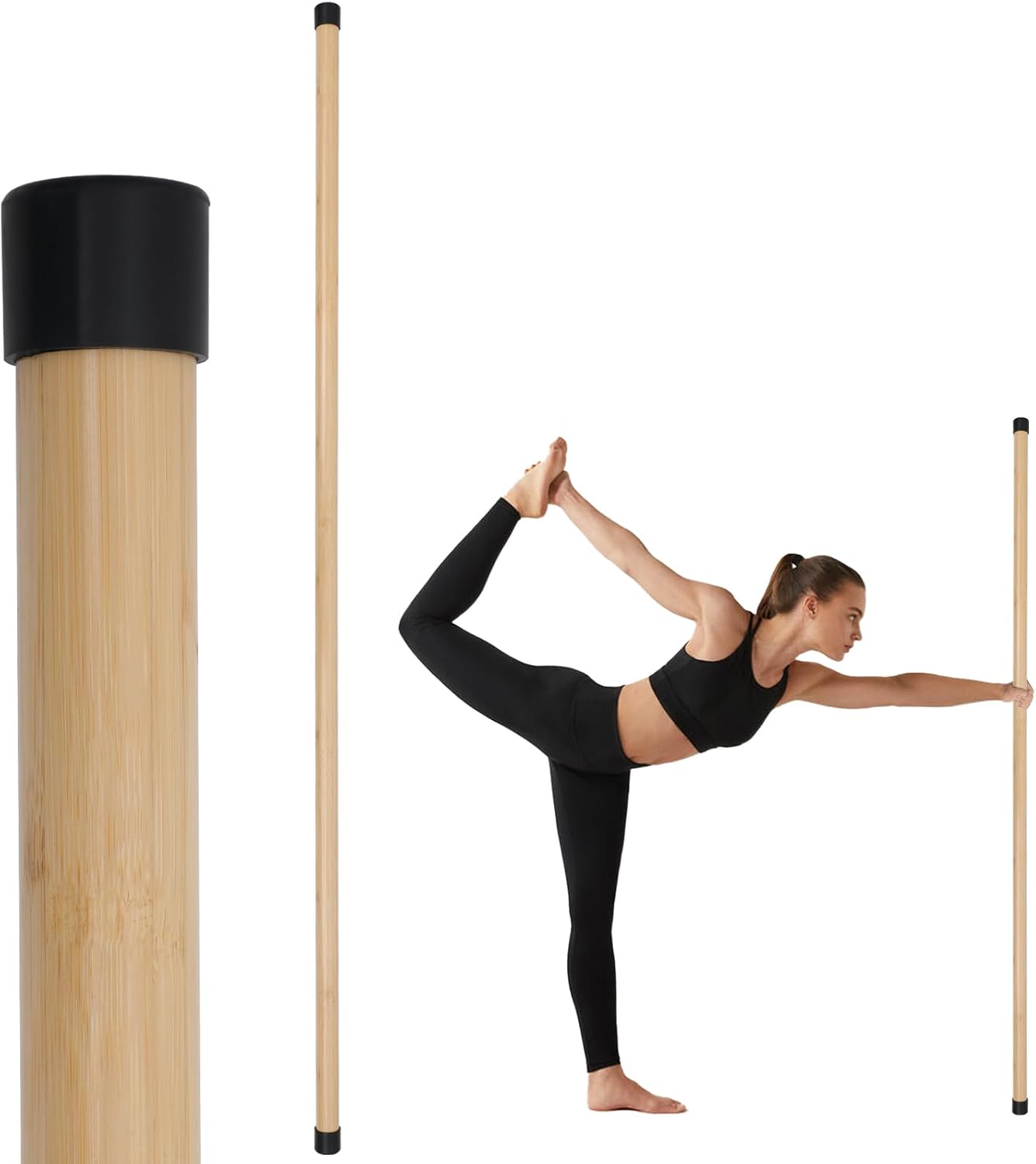 Detalle de Polerden Yoga Stick, 58 Inches