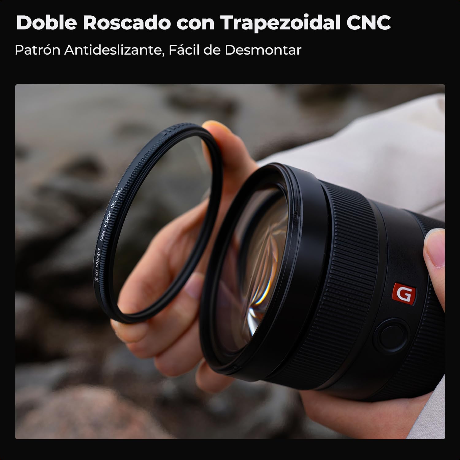 Thumbnail 6 de K&F CONCEPT Nano-Klear CPL 82mm