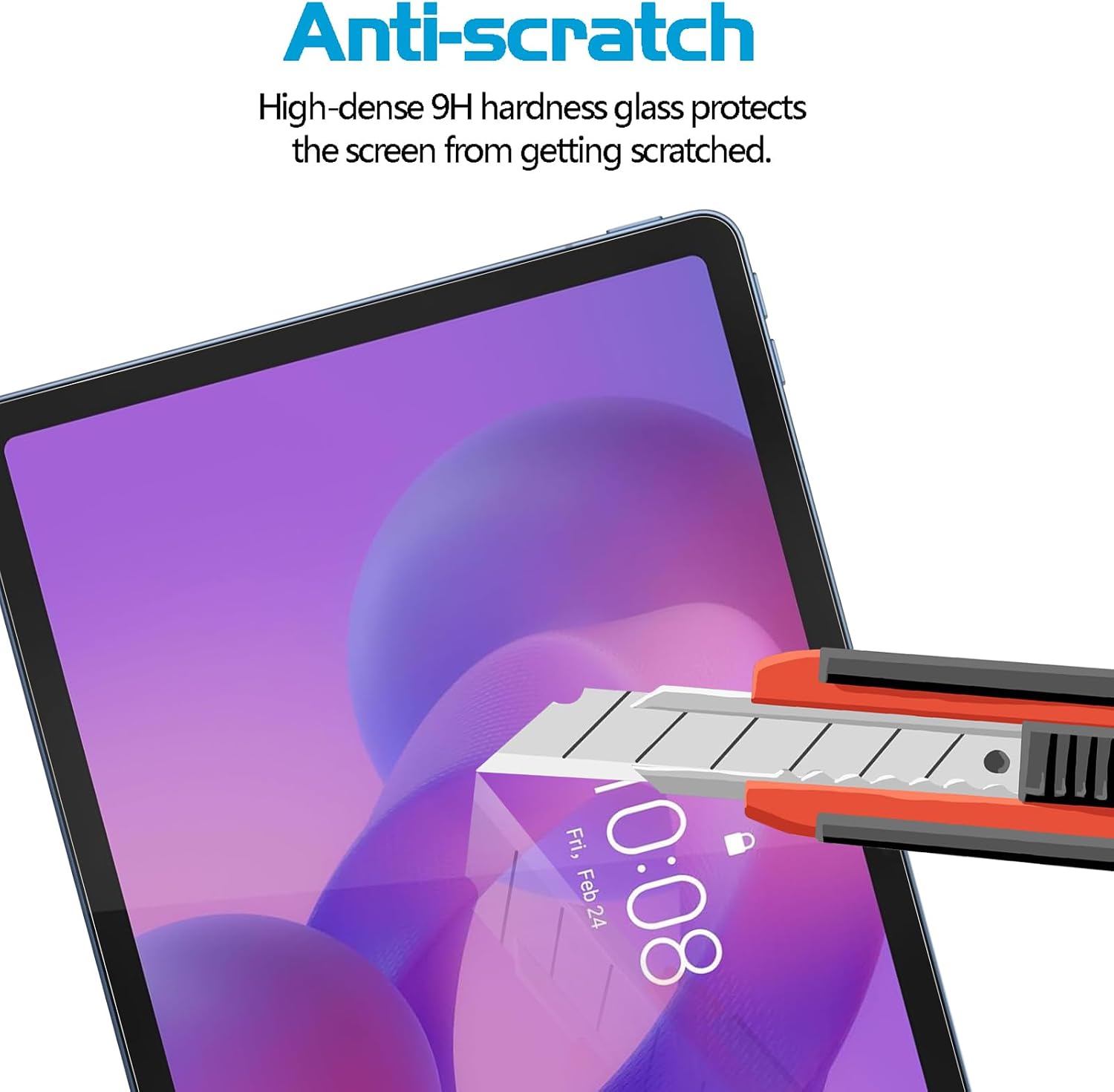 Thumbnail 2 de XunyLyee 3er Panzerschutz-Glas für Lenovo Tab M11 / Idea Tab Tablet 11 Zoll – Displayschutzfolie mit 9H-Härte