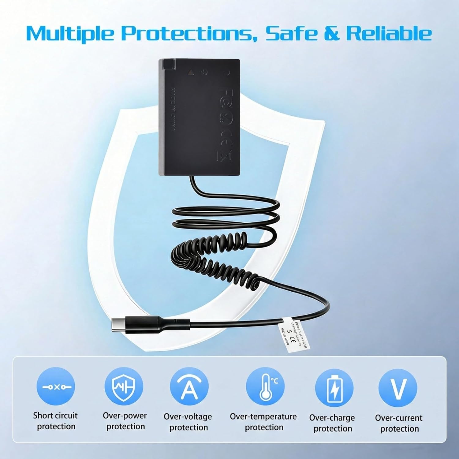 Thumbnail 6 de TAVT LP-E17 Dummy Battery Power Adapter for Canon EOS Series