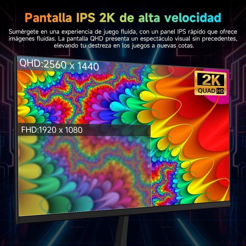 Thumbnail 1 de Monitor Vanwin KD2788HS 27" QHD 180 Hz Fast IPS FreeSync HDR