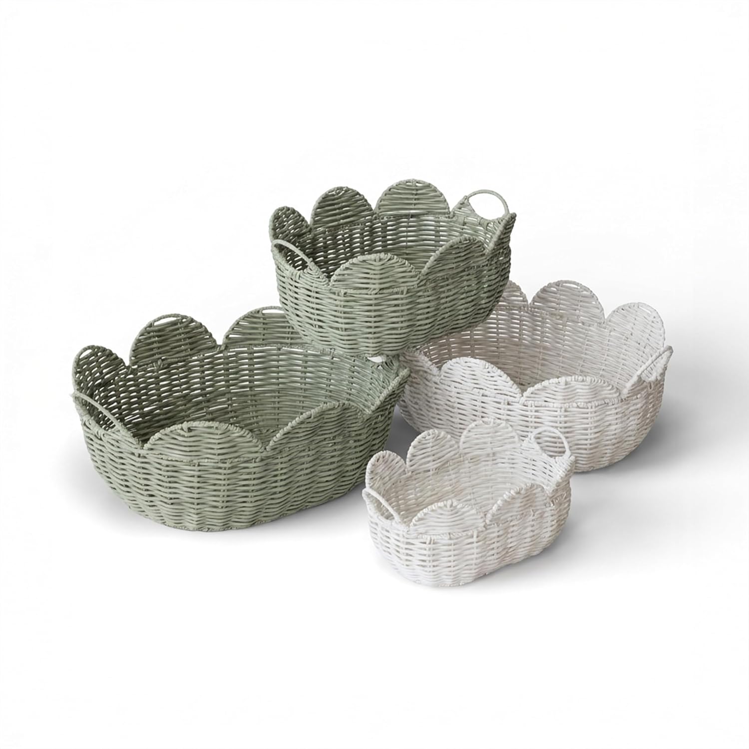 Detalle de RGI Home Decorative Storage Baskets, Set of 4