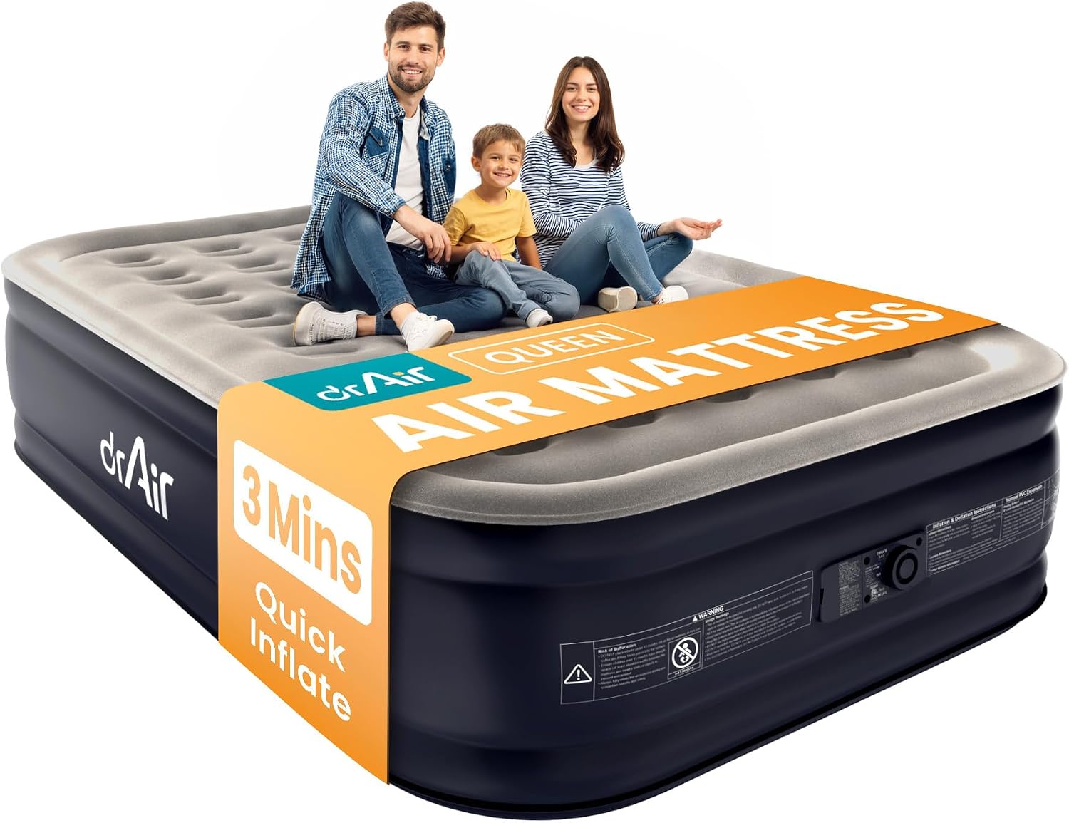 Detalle de Dr. air Queen Air Mattress 18-Inch