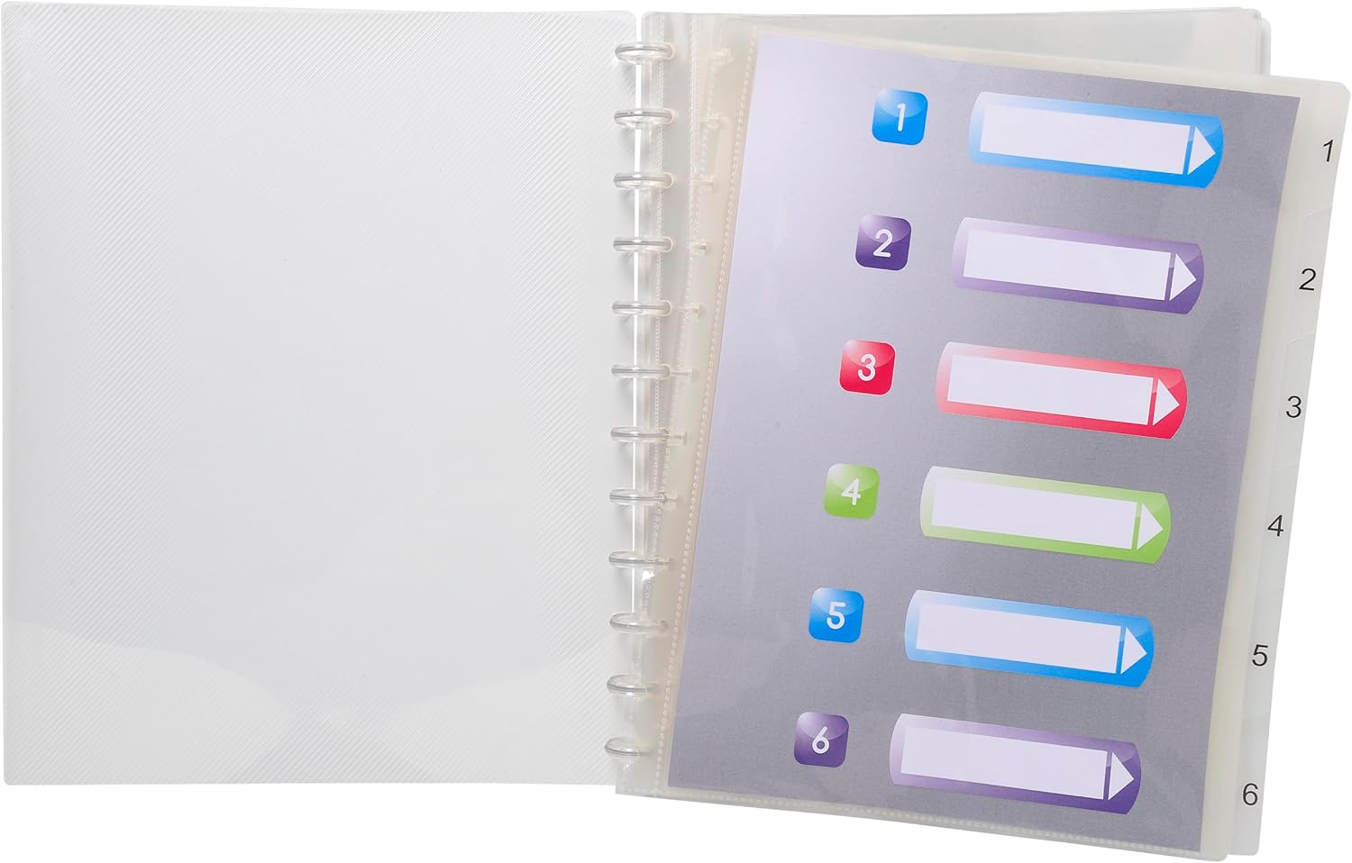 Thumbnail 1 de Exacompta 86320E PP Display Book with Removable Pockets (Pack of 4) – A4, 30 Pockets, 60 Viewing Pages