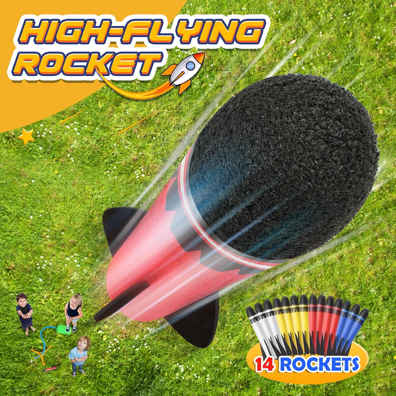 Thumbnail 4 de Anginne Raketen Spielzeug Outdoor 14 Raketen
