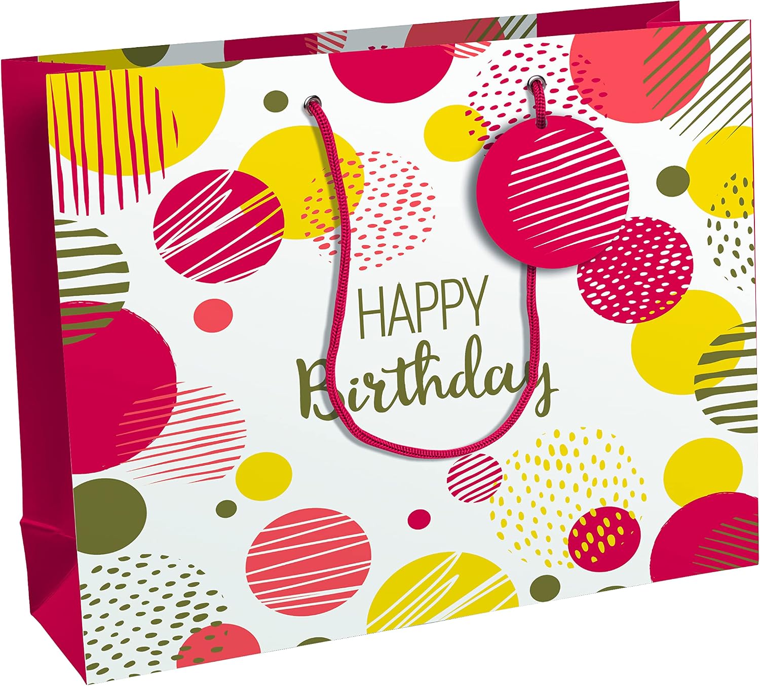 Thumbnail 6 de Eurowrap 28788-6C – Lot de 6 sacs cadeaux anniversaire, grands formats 37,3 x 11,8 x 27,5 cm – Sirènes et Licornes