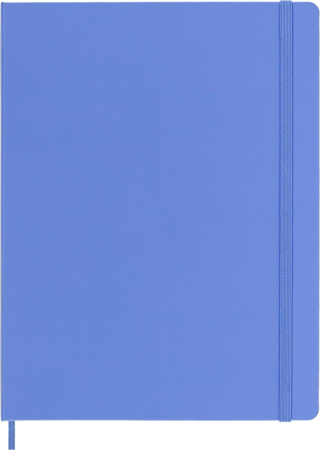 Detalle de Moleskine Classic Notebook XL A4+: Taccuino a Righe con Copertina Rigida Blu Ortensia