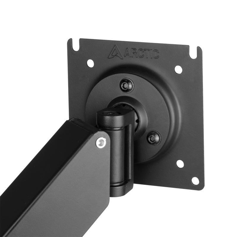 Detalle de Arctic X1-3D brazo giratorio para monitor, negro