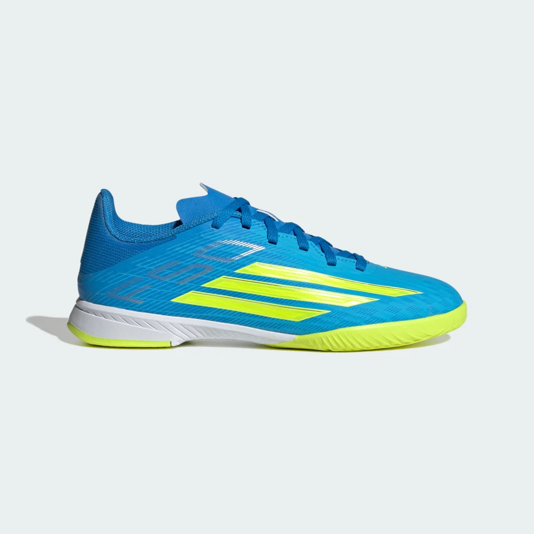 Detalle de Bota de fútbol infantil F50 LEAGUE Indoor de Adidas: análisis práctico