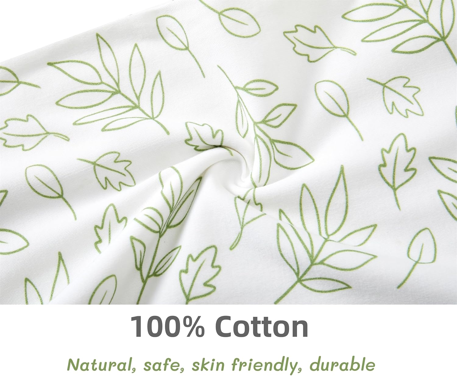 Thumbnail 4 de Chilsuessy Baby-Schlafsack Sommer mit Füßen 0,5 Tog aus 100% Baumwolle (110–120 cm)