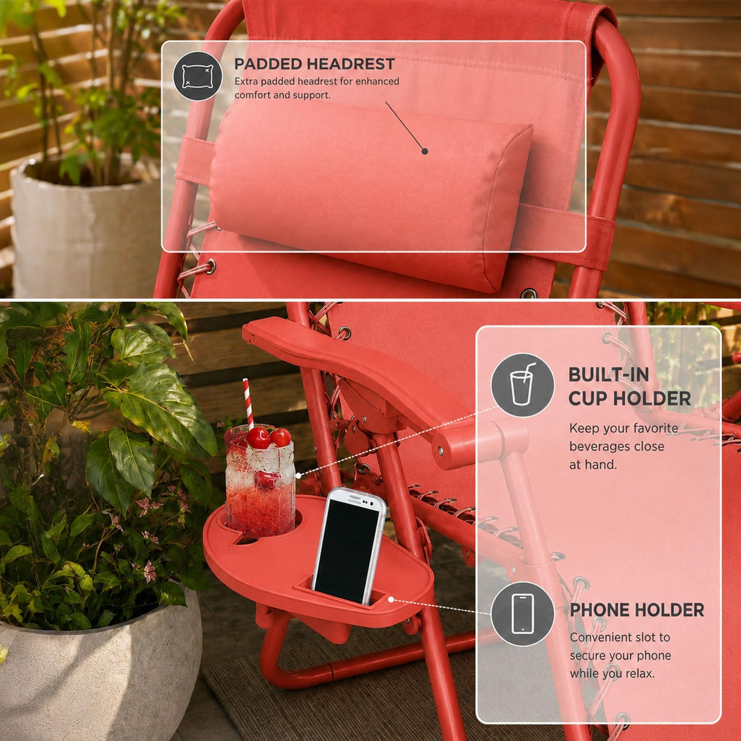 Thumbnail 5 de Neo 2X Zero Gravity Recliner Outdoor Chair