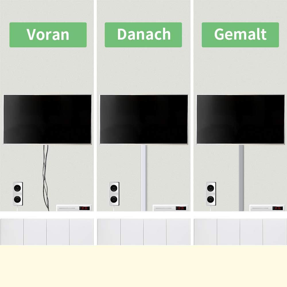 Detalle 1 de MUDEELA Kabelkanal selbstklebend 3,2 m