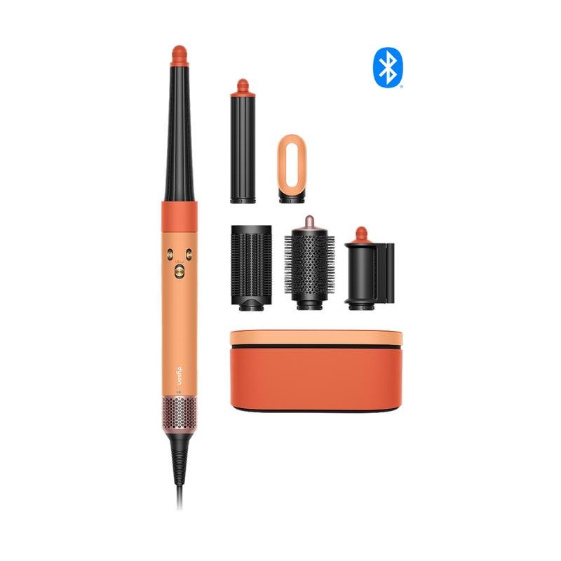 Detalle de Moldeador Multifunción Dyson Airwrap ID Apricot 1700W – Coanda, 4 temperaturas y accesorios