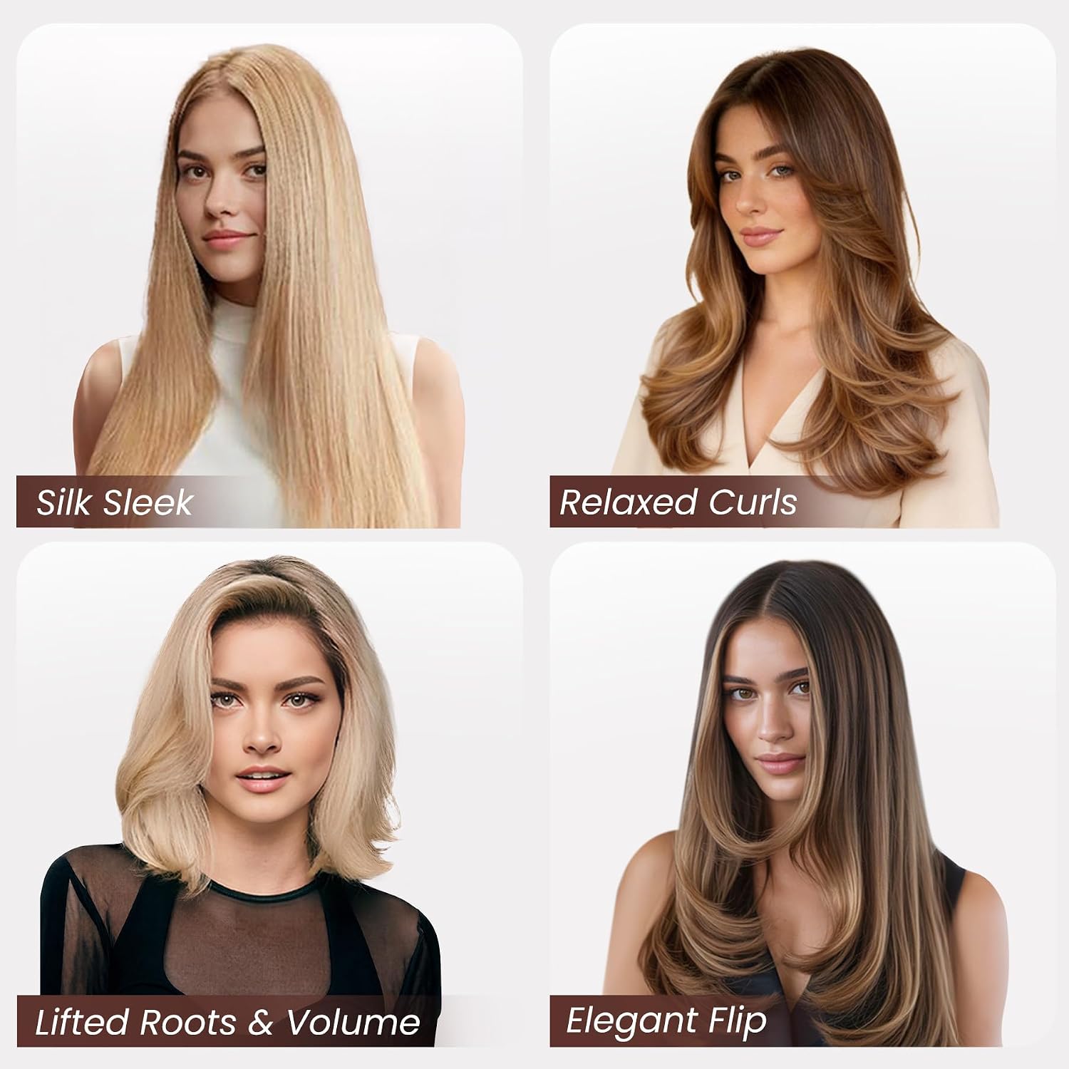 Thumbnail 4 de GLAMUP Beauty Real Infrared Thermal Brush 45mm: Gentle heat, soft waves and shine